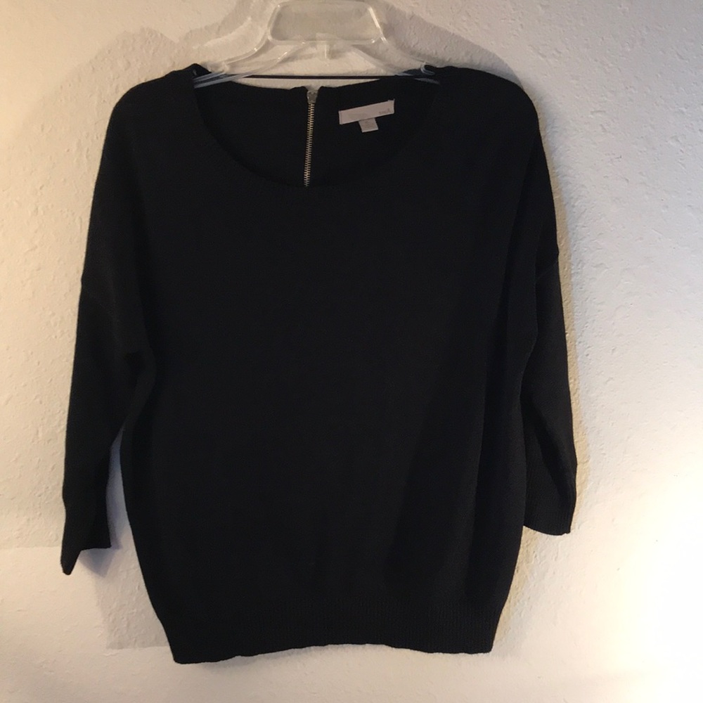 Black Crew Neck Sweater